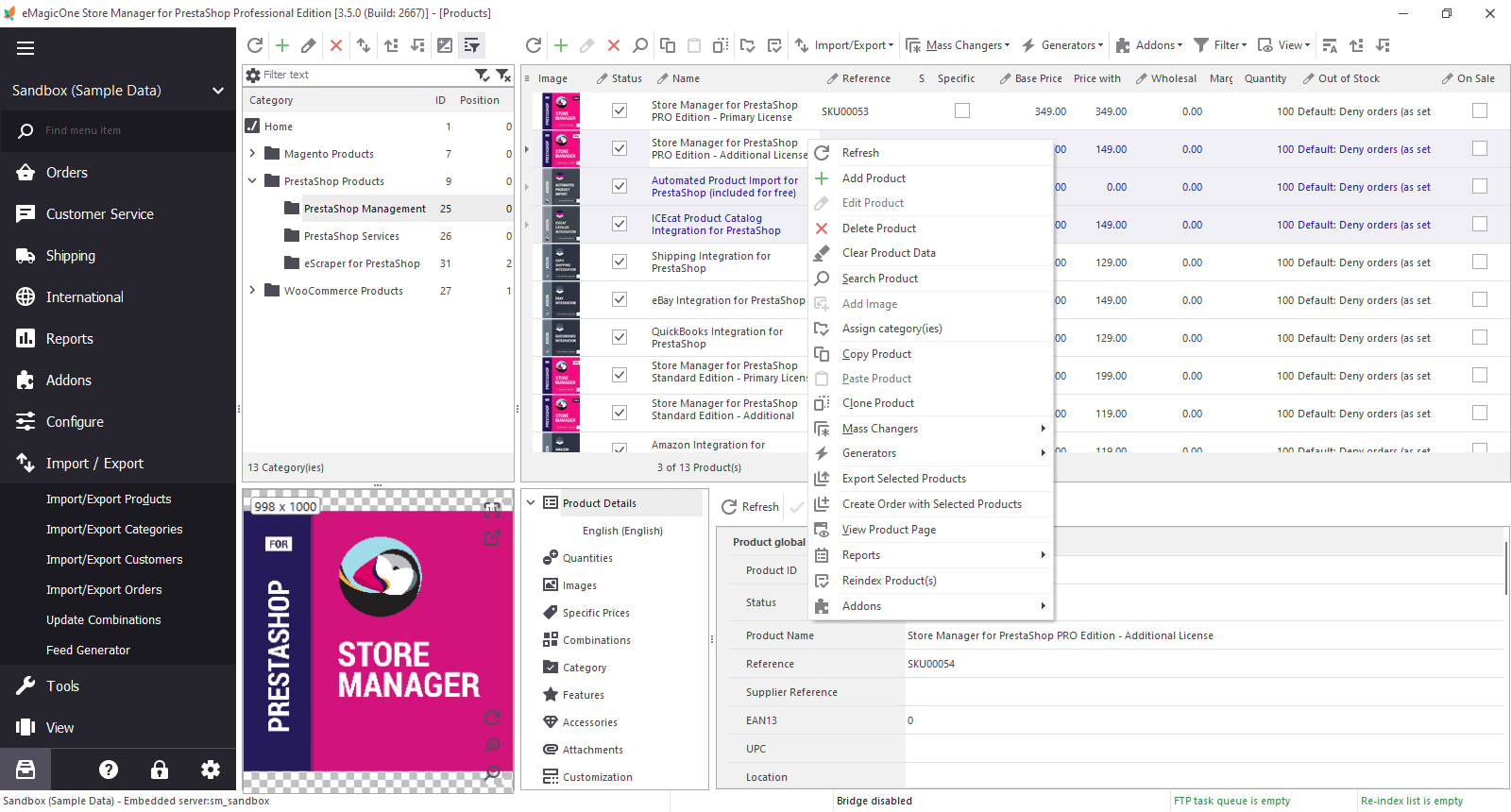 Store Manager for PrestaShop Store Manager for PrestaShop