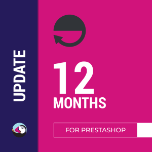 12-Month PrestaShop Store Manager Support and Updates Subscription (1 License)